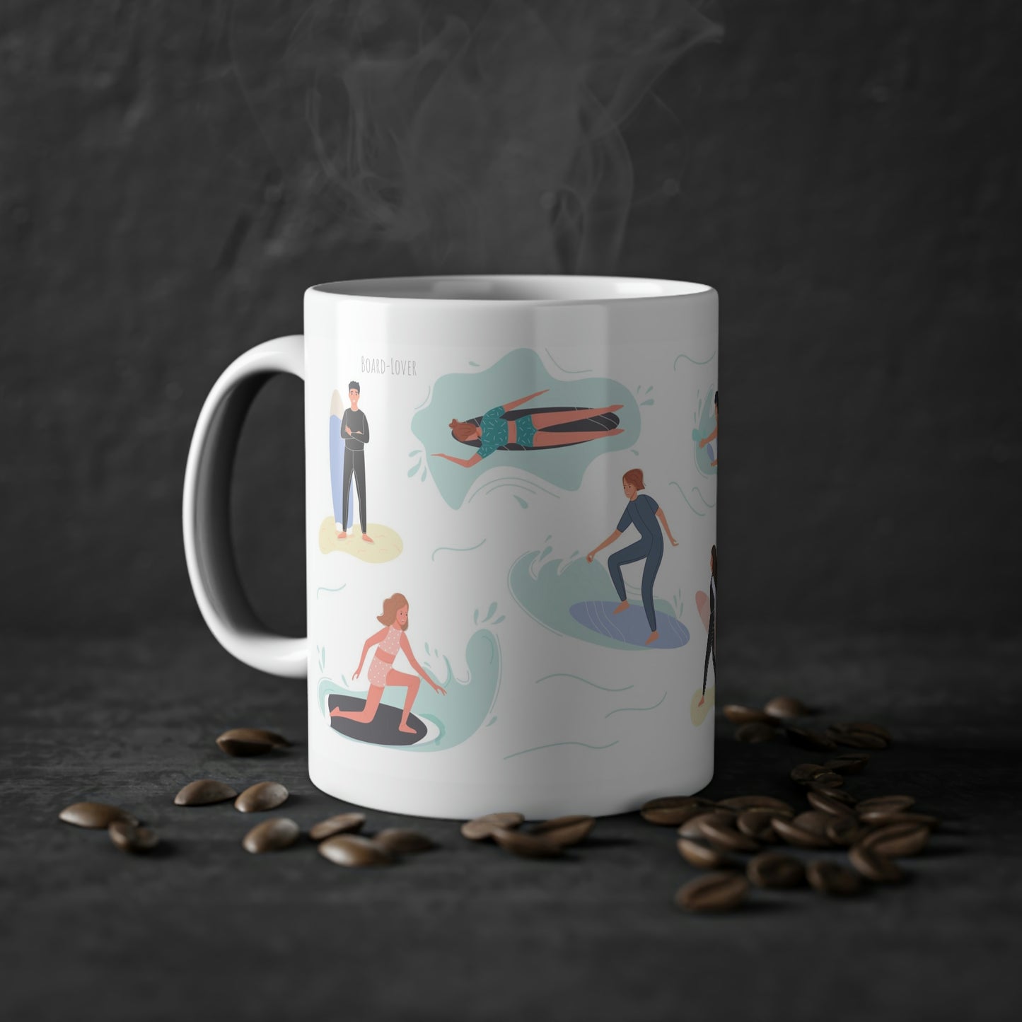 Surfer mug, 0.33L