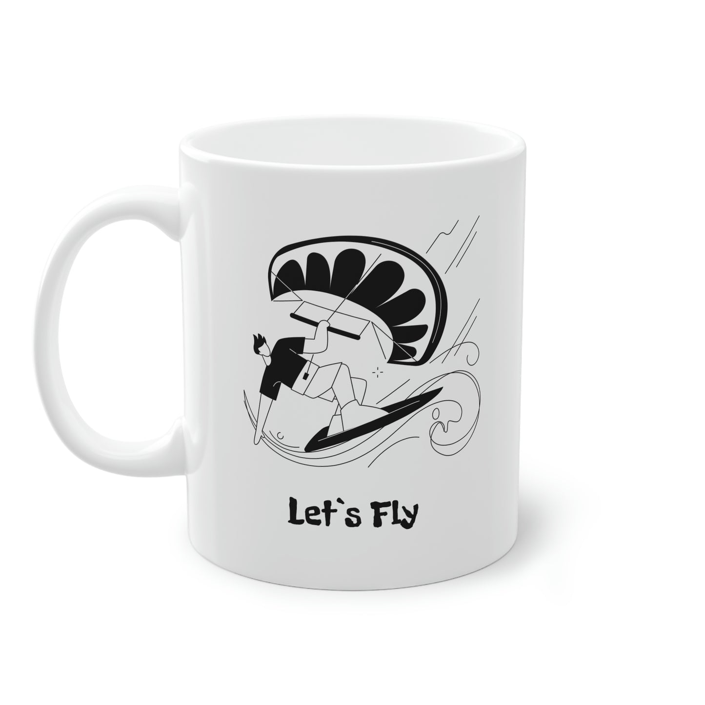 Kitesurf Tasse – Let's Fly