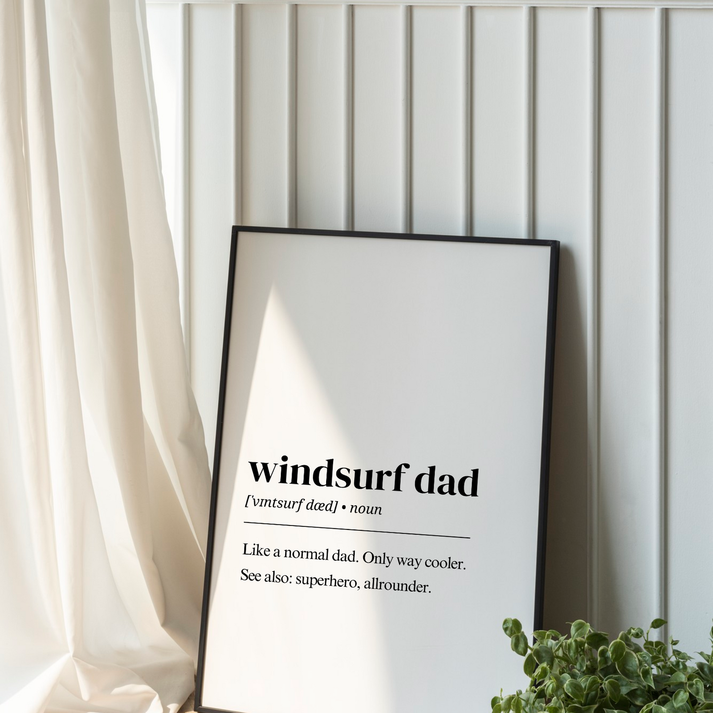 Windsurf Poster – Windsurf Dad Definition