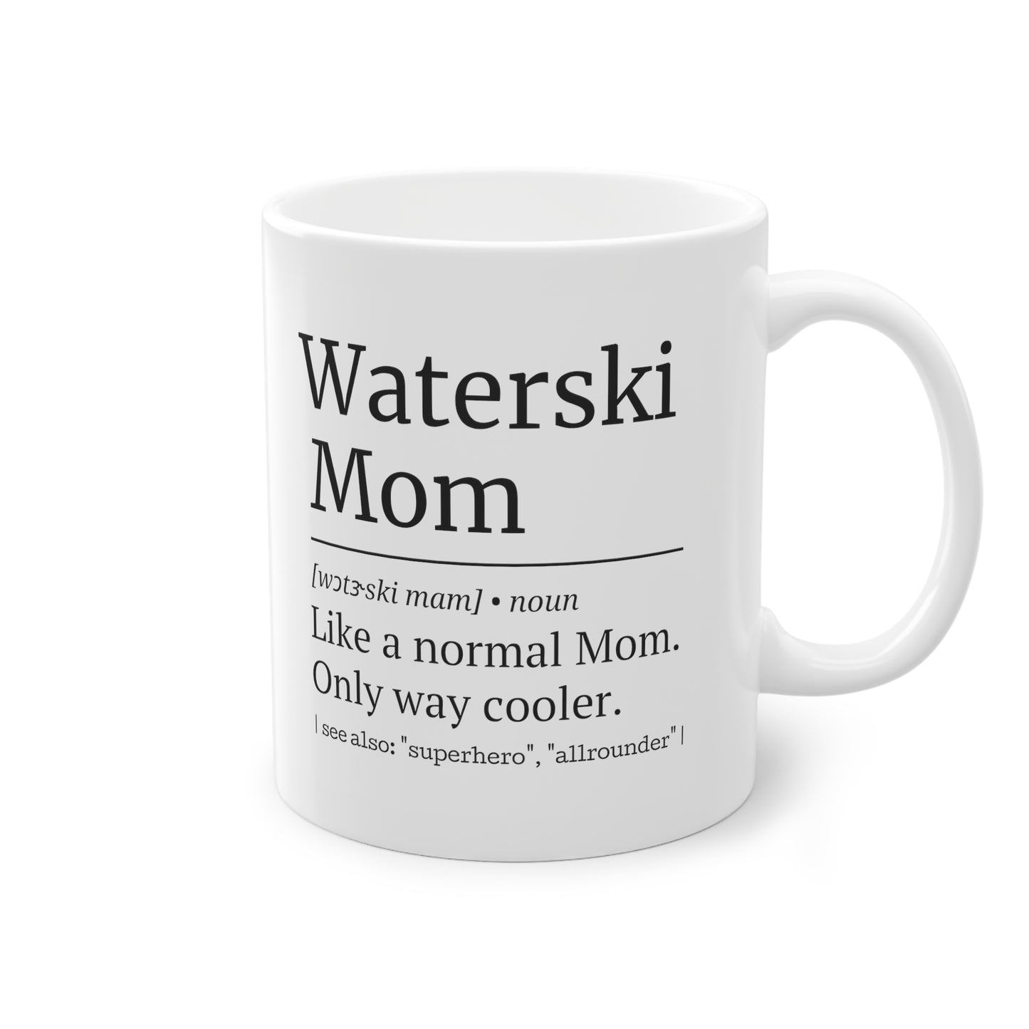 WATER SKIING Mom Mug – 0.33L