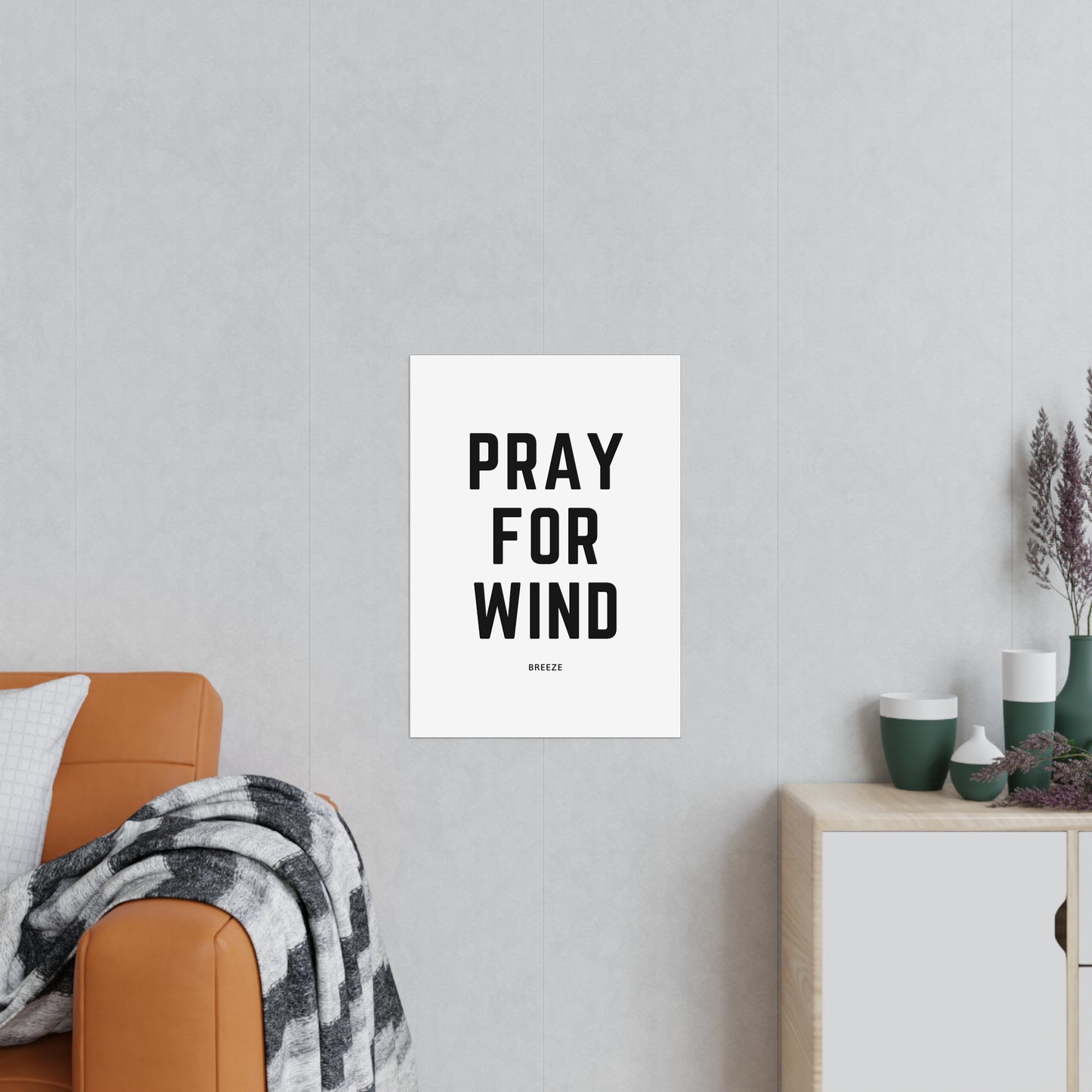 Pray for Wind Poster