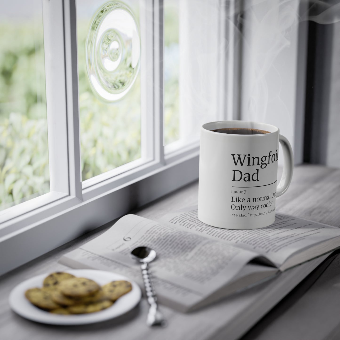 WINGFOIL Dad mug, 0.33L