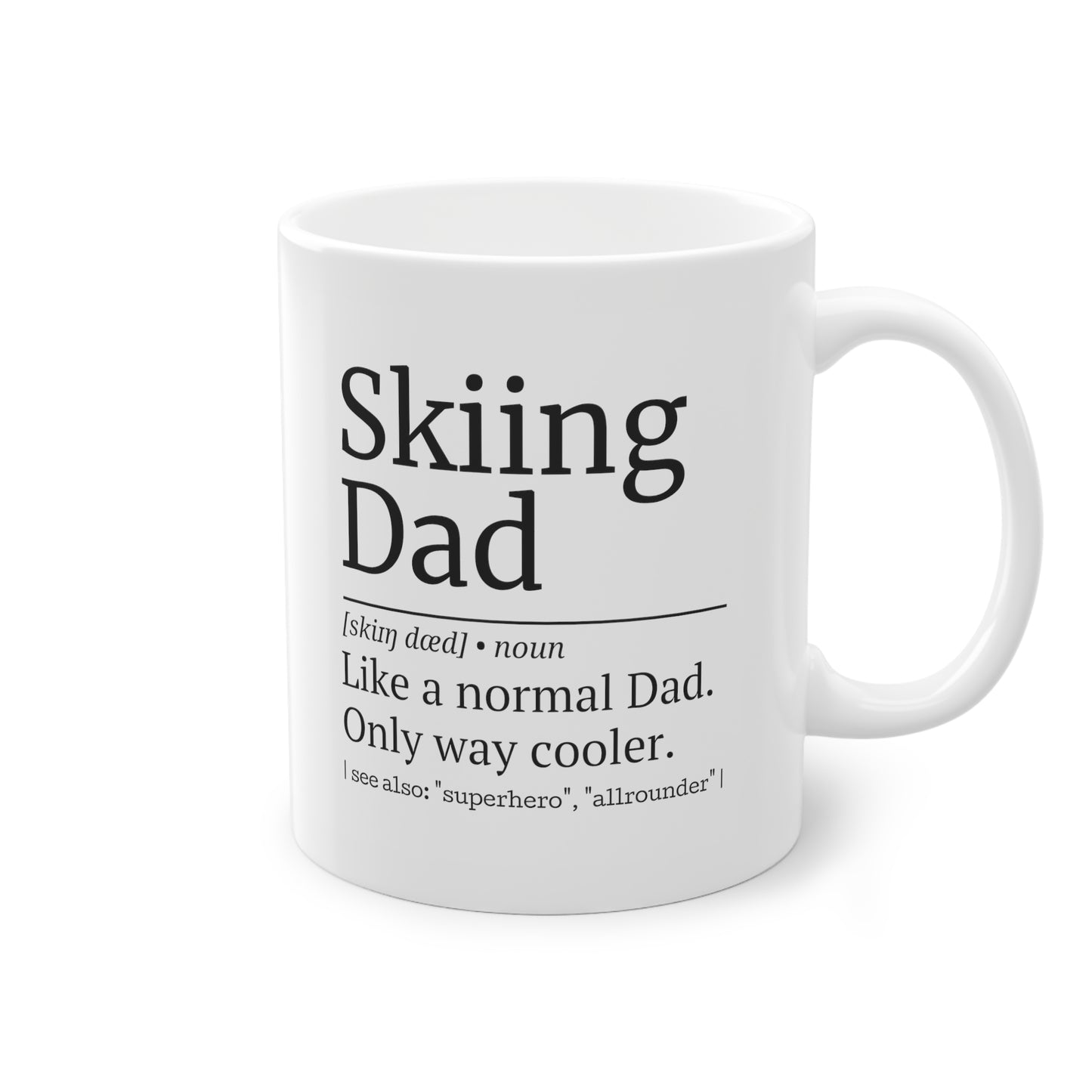 SKI Dad Tasse – 0,33L