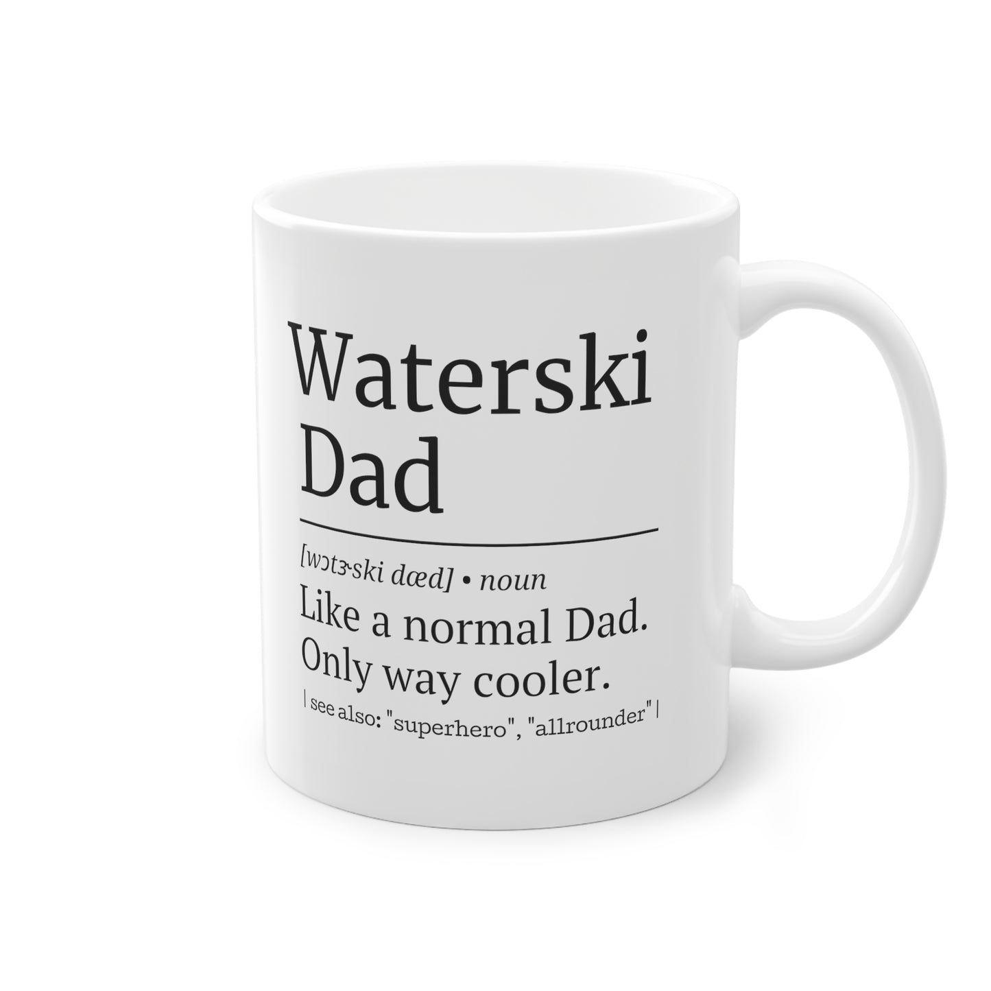 WASSERSKI Dad Tasse – 0,33L