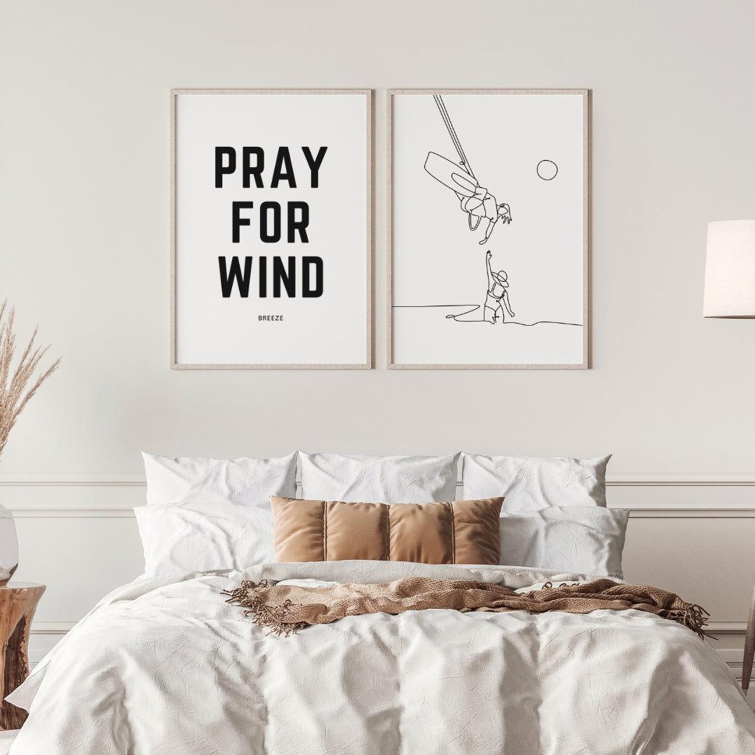 Pray for Wind Poster