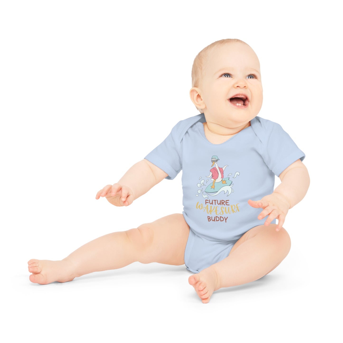 Future WAKESURF buddy – baby short-sleeved bodysuit unisex