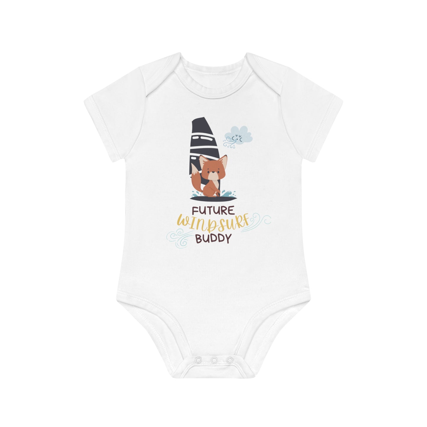 Future WINDSURF buddy – baby short-sleeved bodysuit unisex