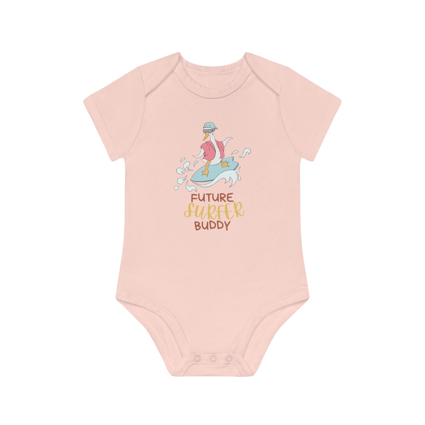 Future SURFER buddy – baby short-sleeved bodysuit unisex