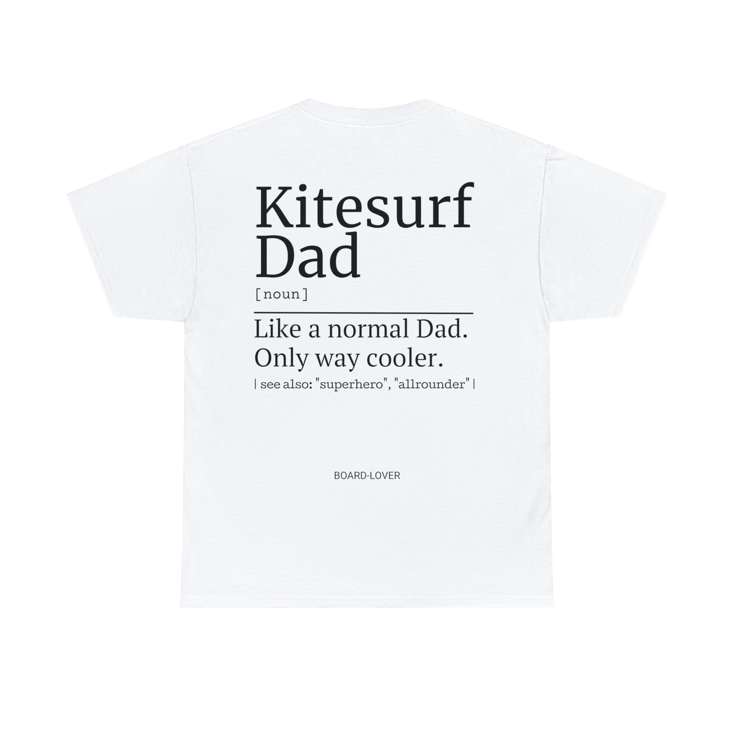 KITESURF DAD - T-Shirt (black / white)