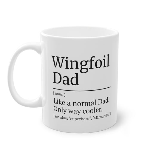 WINGFOIL Dad mug, 0.33L