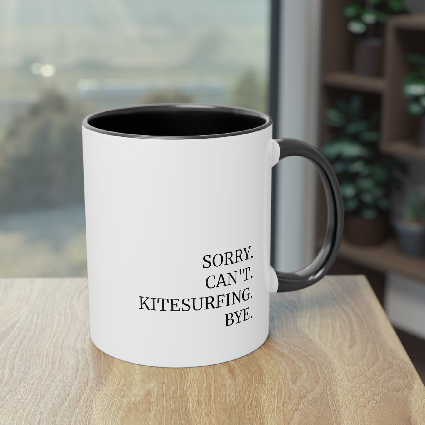 Kitesurfer Tasse 0.33L – SORRY. CAN'T. KITESURFING. BYE