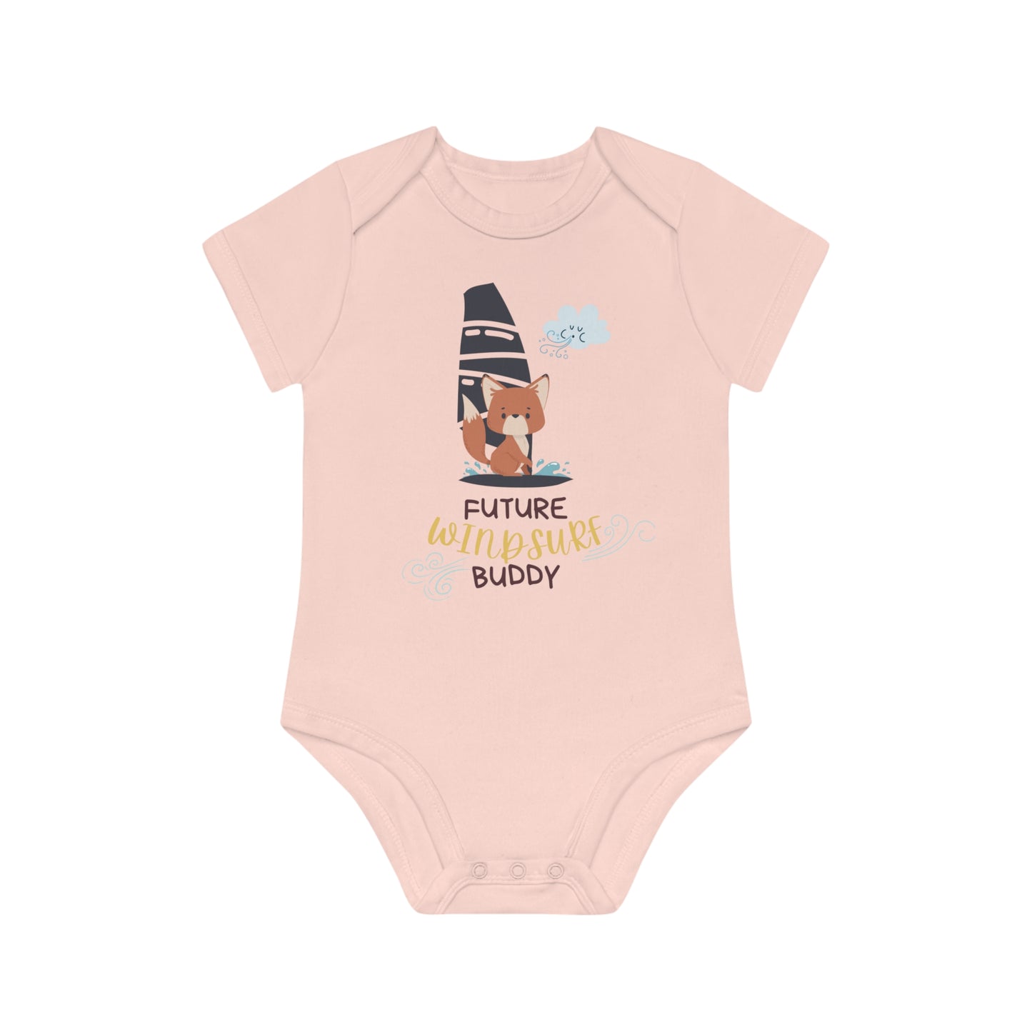 Future WINDSURF buddy – baby short-sleeved bodysuit unisex