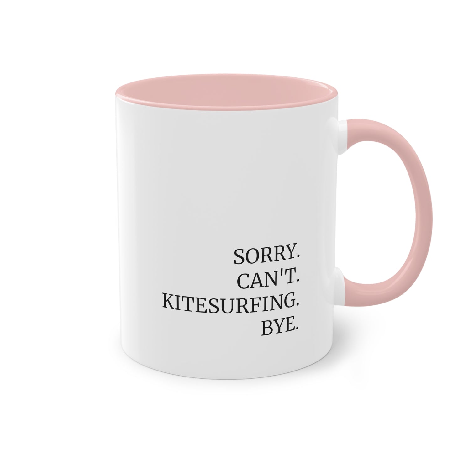 Kitesurfer Tasse 0.33L – SORRY. CAN'T. KITESURFING. BYE