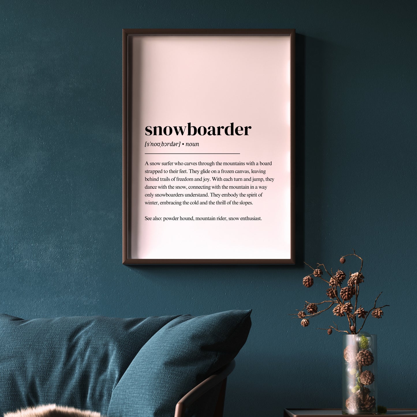 Snowboard Poster – Snowboarder Definition