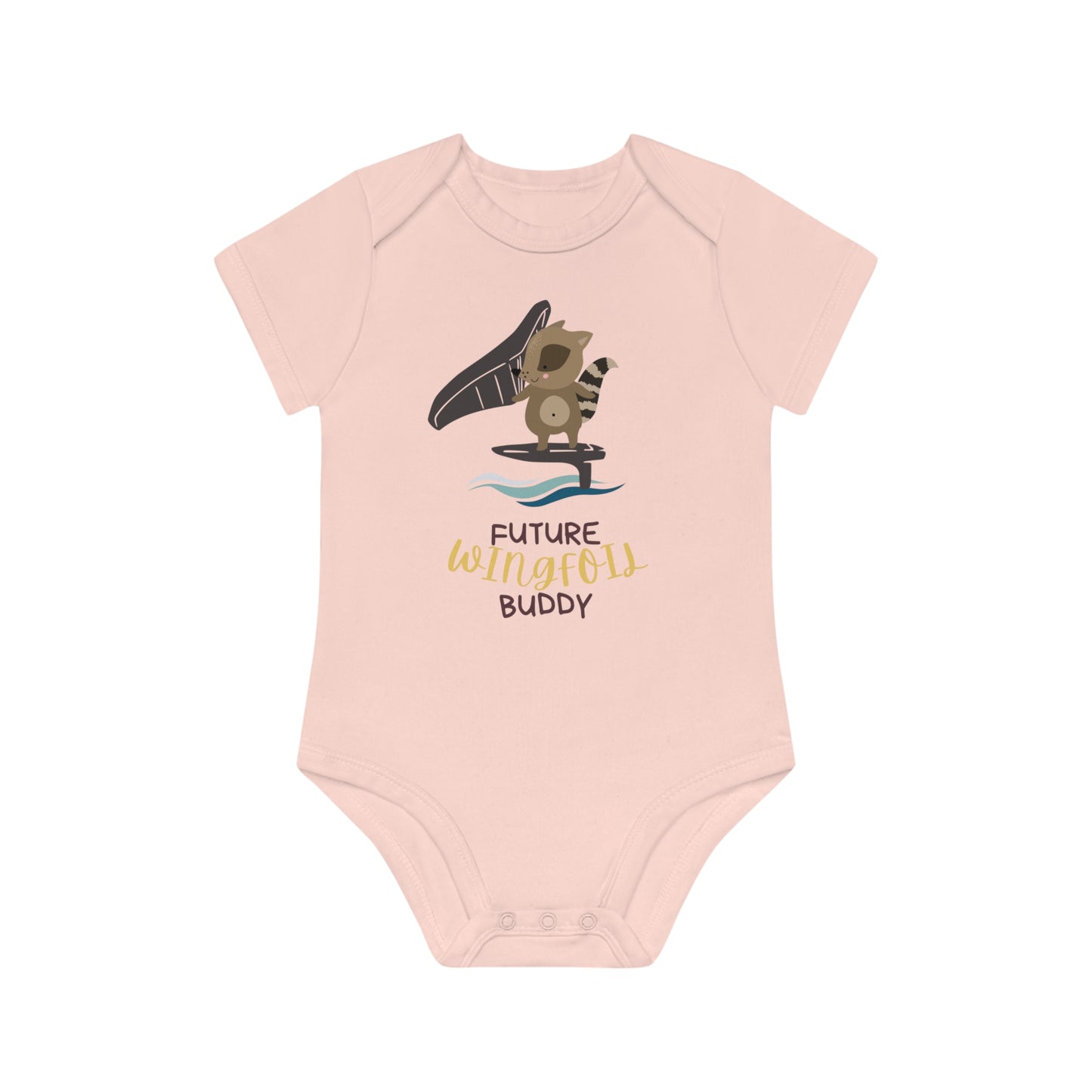 Future WINGFOIL buddy – baby short-sleeved bodysuit unisex