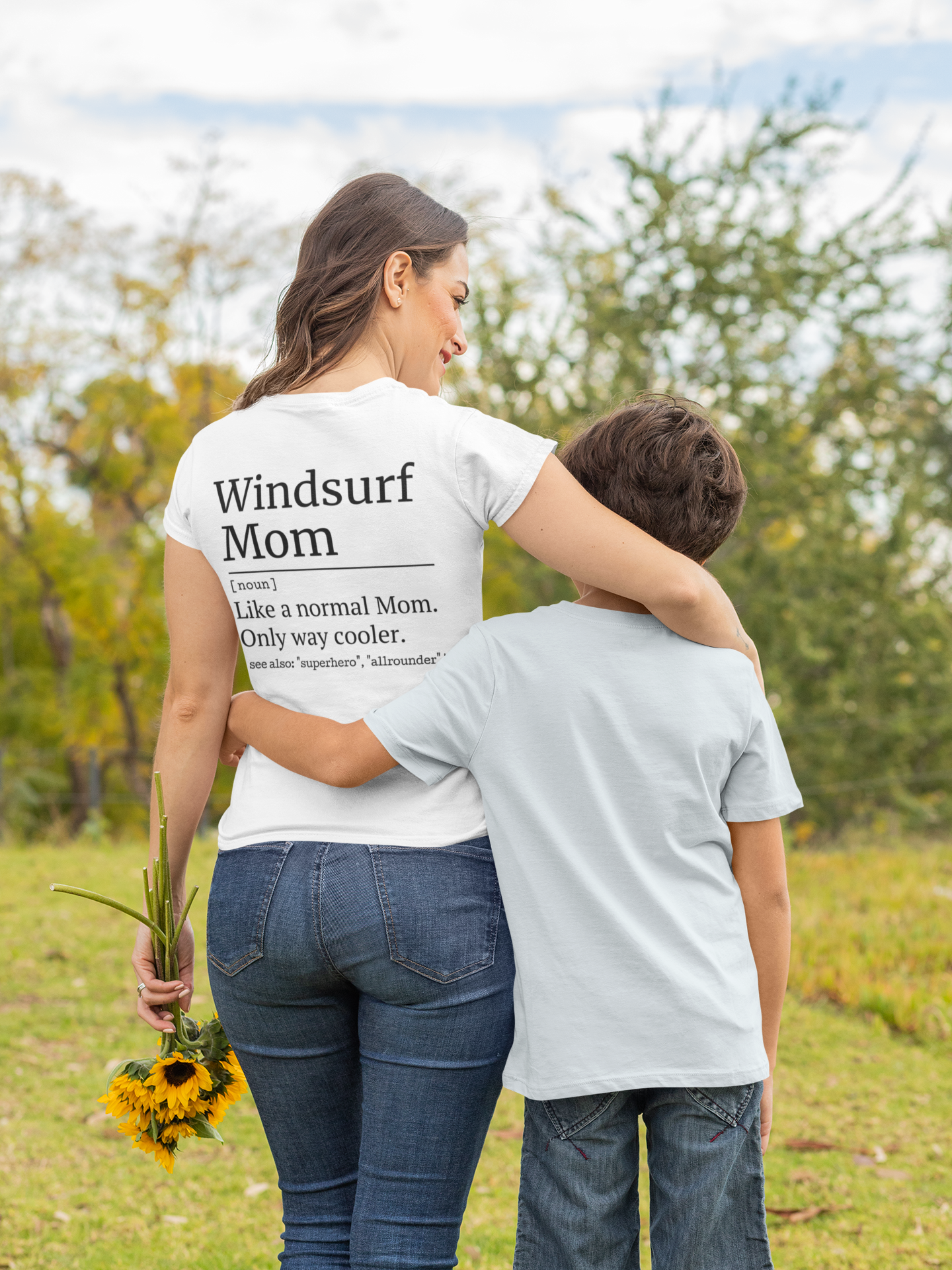 windsurf mom tshirt