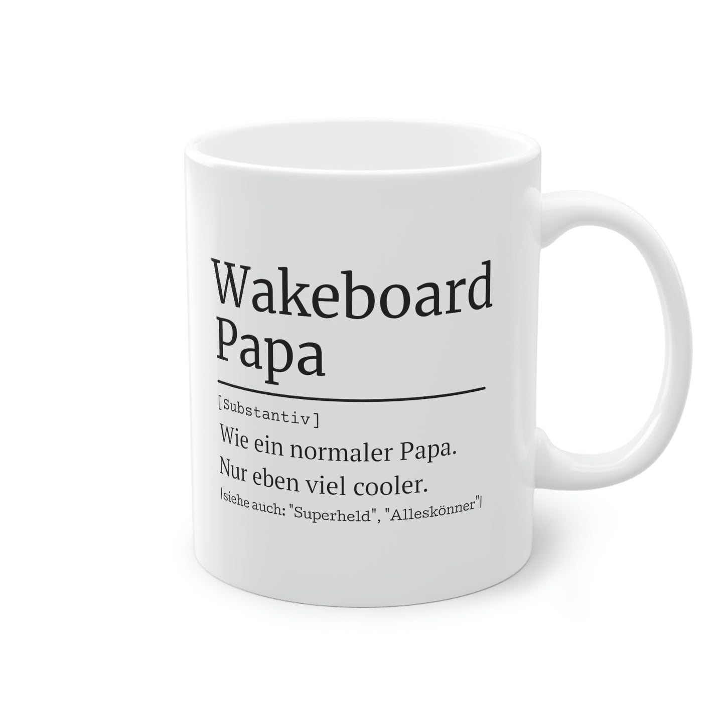 WAKEBOARD PAPA cup, 0.33L