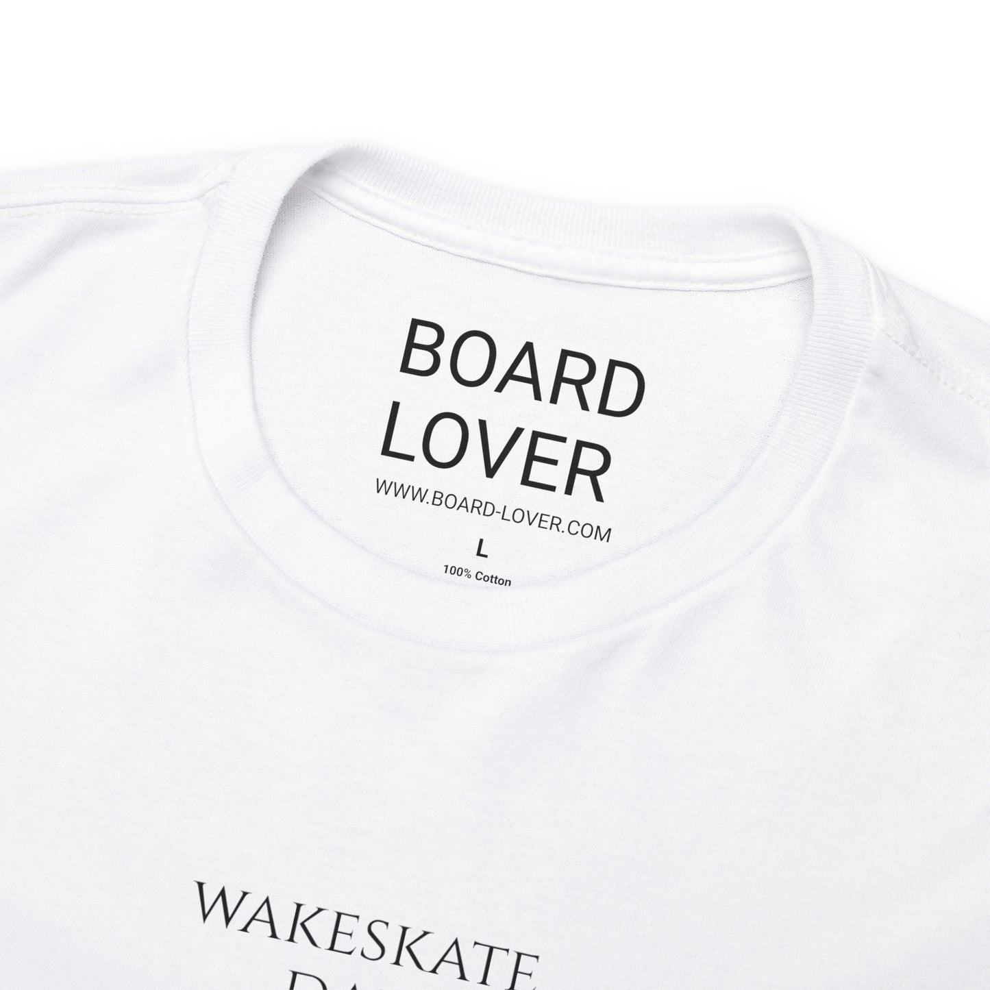 WAKESKATE DAD – T-Shirt (black / white)