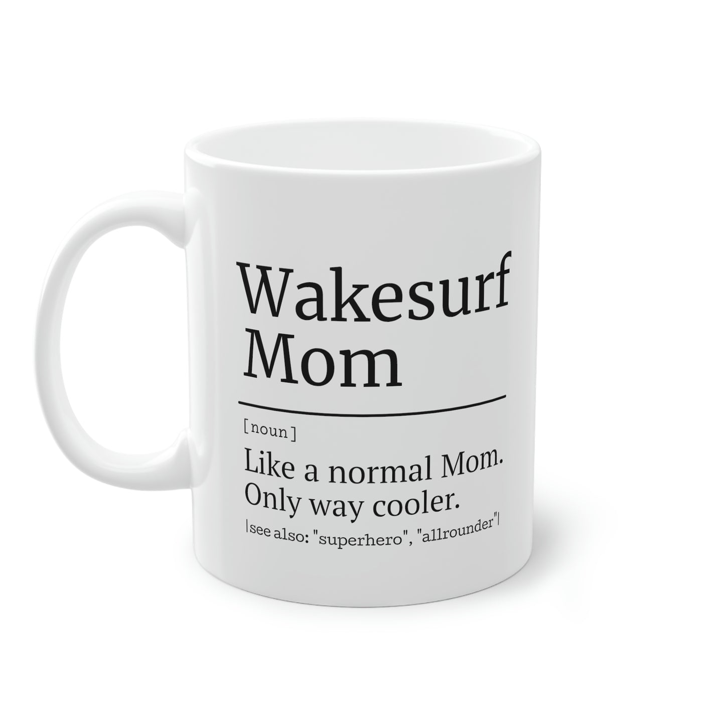 WAKESURF Mom mug, 0.33L