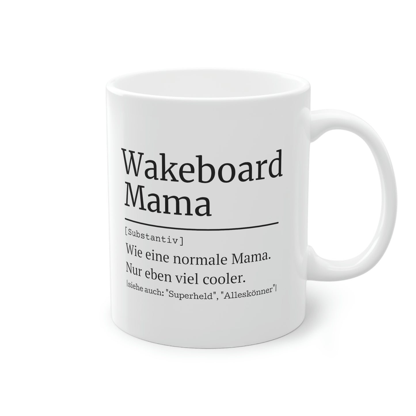 WAKEBOARD Mama Tasse, 0,33L