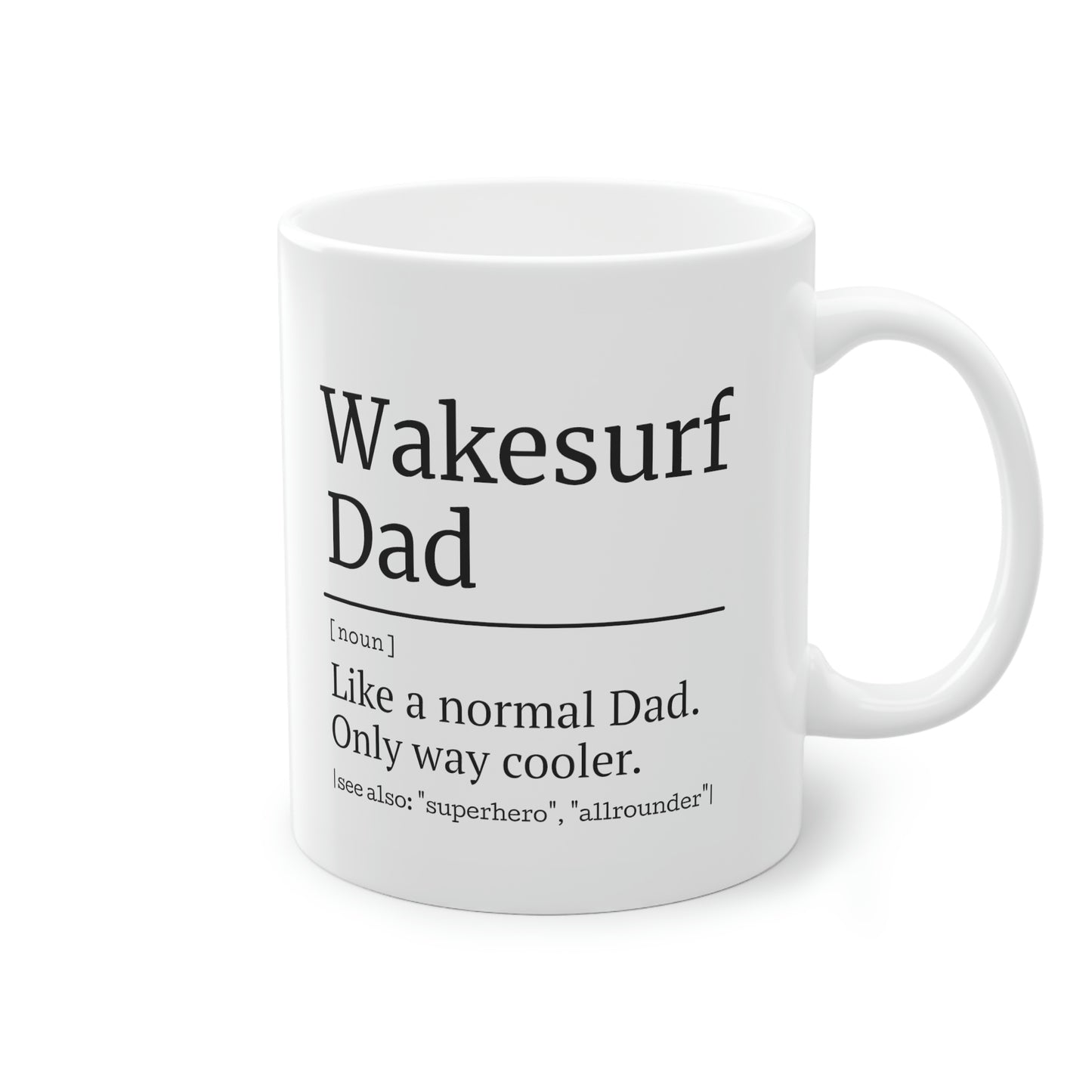 WAKESURF Dad Mug, 0.33L