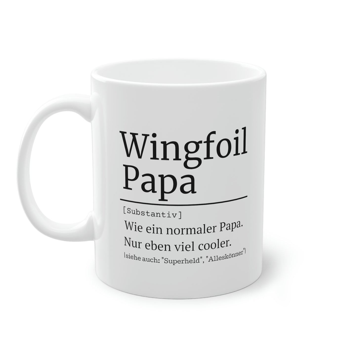 WINGFOIL Papa Tasse, 0,33L