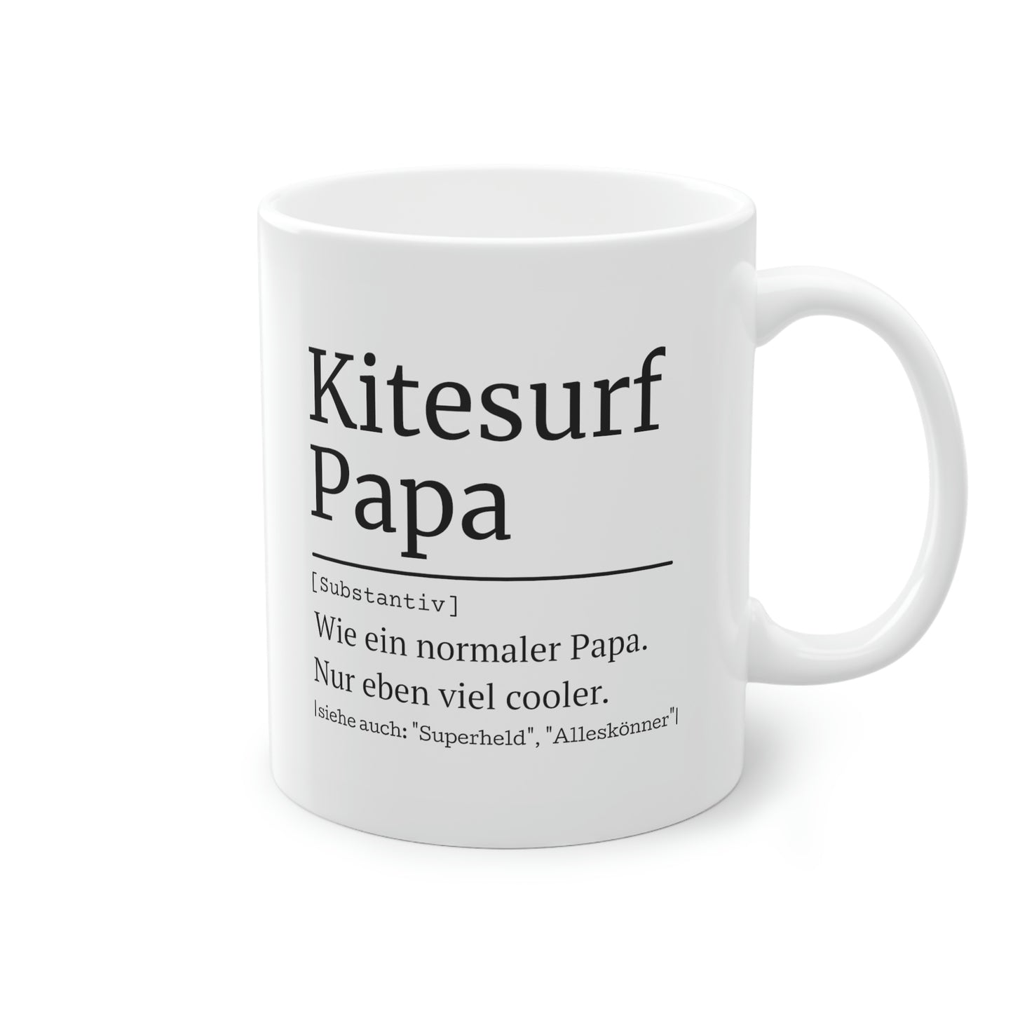 KITESURF Papa Tasse, 0,33L