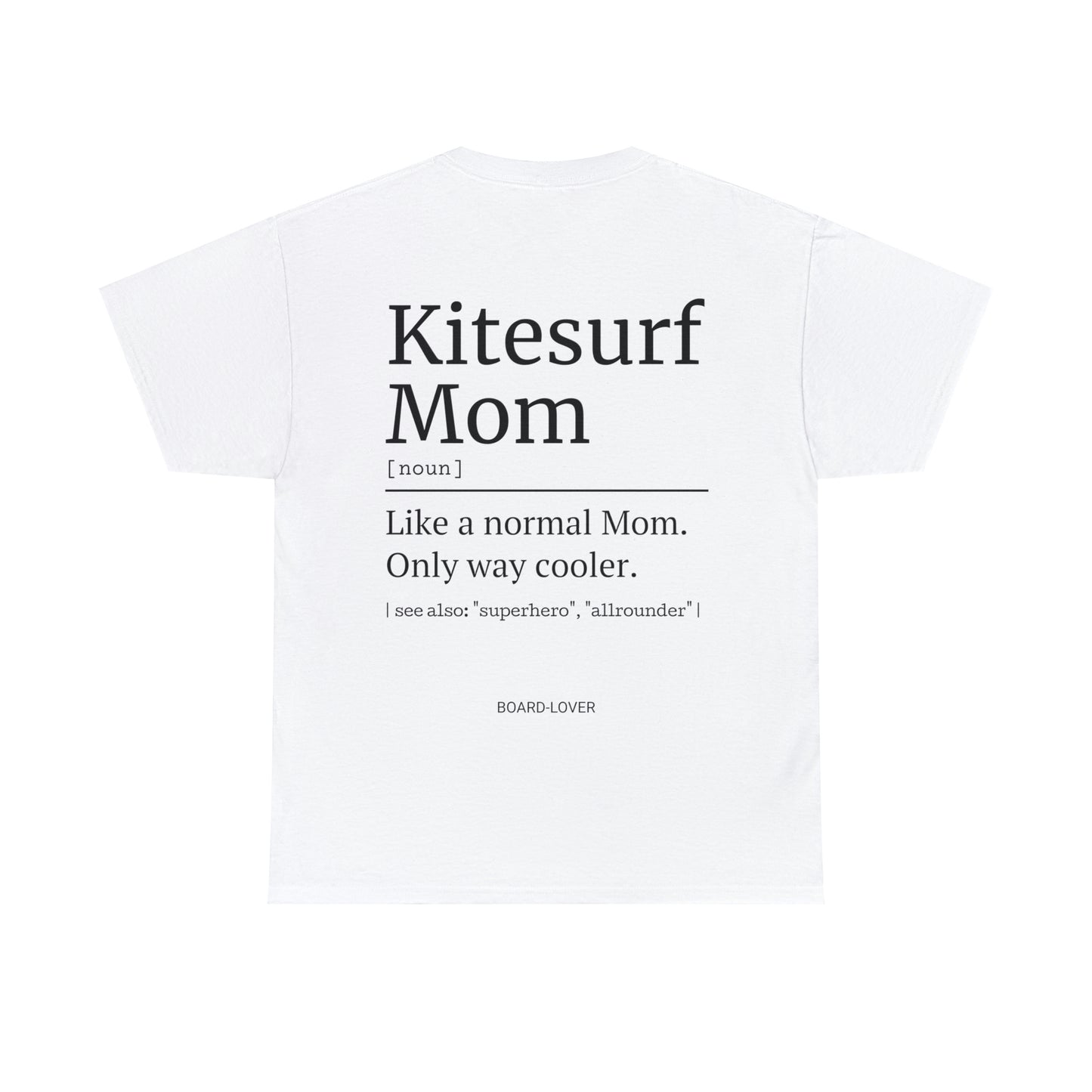 KITESURF Mom - T-Shirt (black / white)