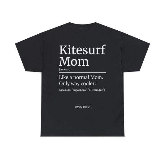 KITESURF Mom - T-Shirt (black / white)