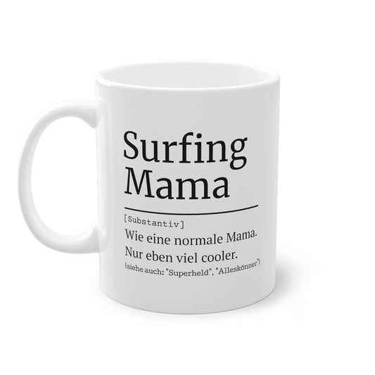 SURFING MAMA mug, 0.33L