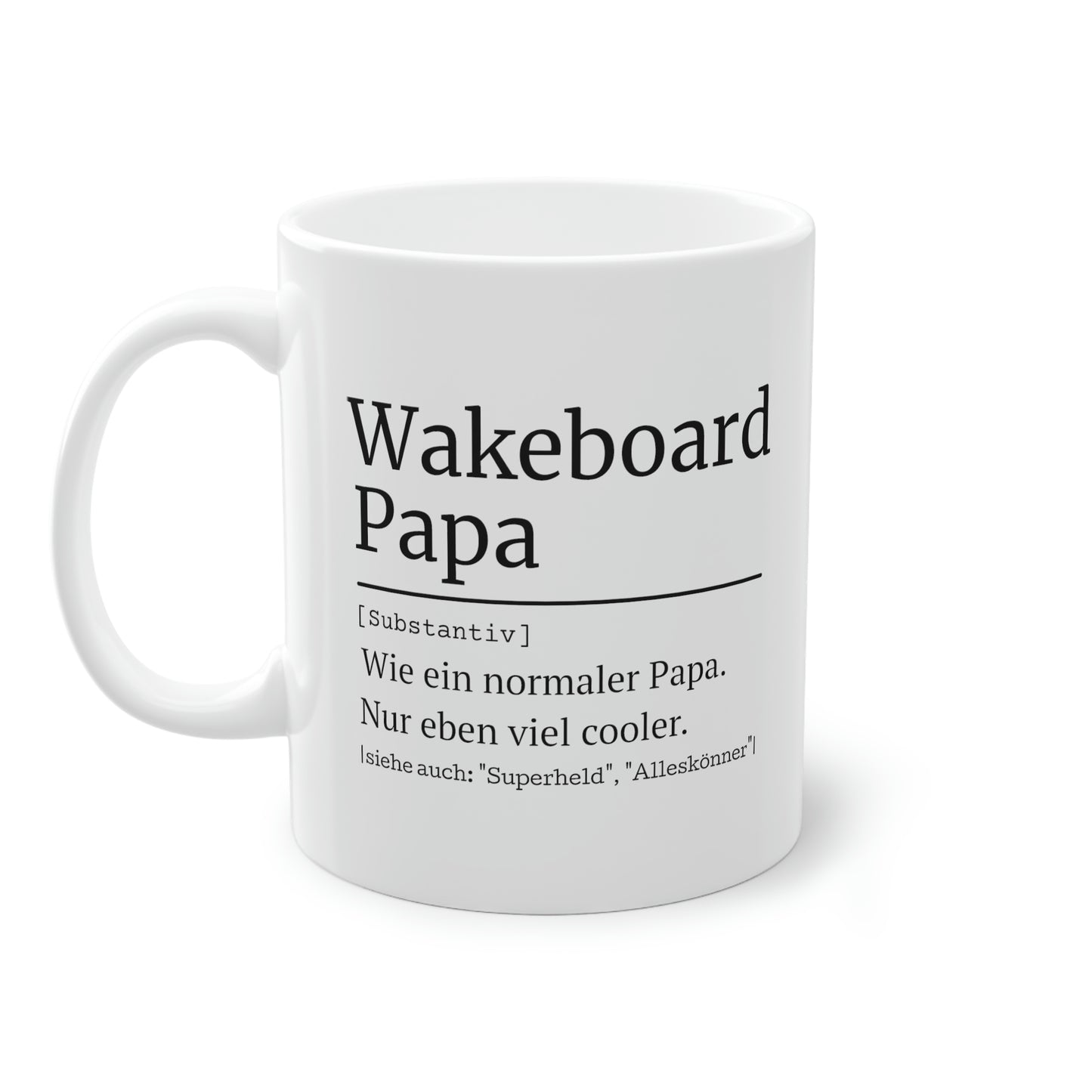 WAKEBOARD Papa Tasse, 0,33L