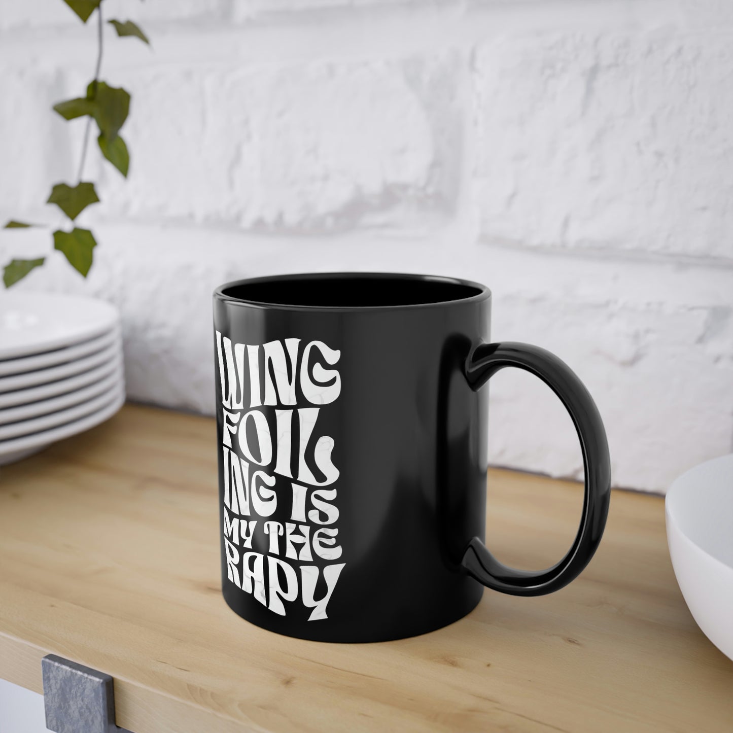 WINGFOILING is my Therapy - mug. 0.33L