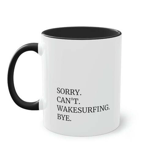 WAKESURFING Quote Tasse, 0.33L