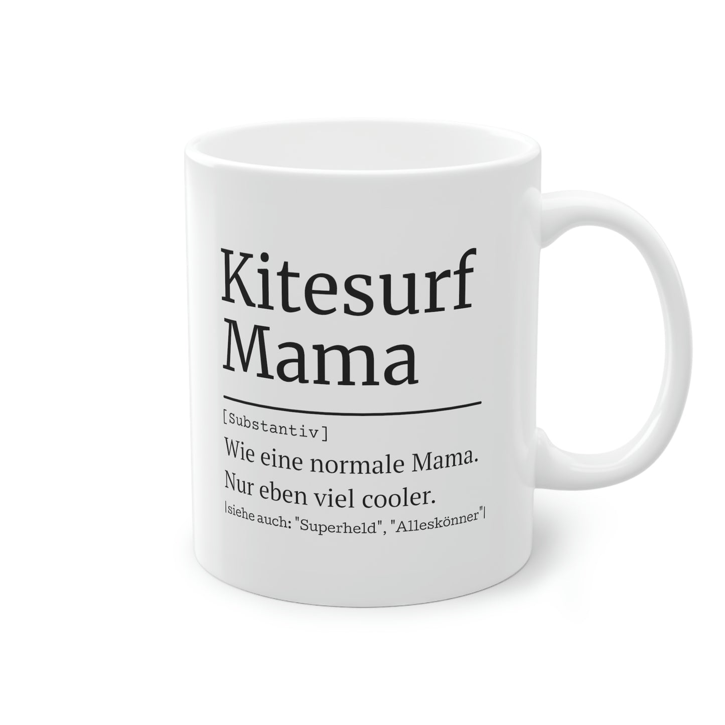 KITESURF Mama Tasse, 0,33L