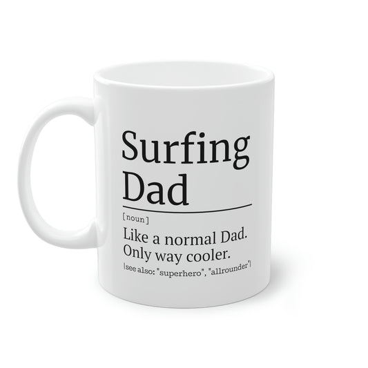 SURFING Dad Mug, 0.33L