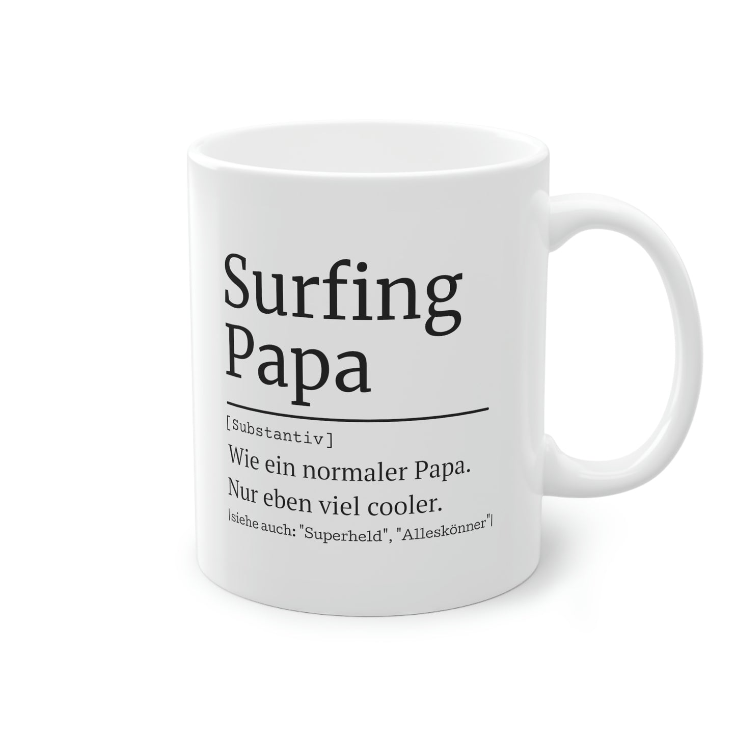 SURFING PAPA cup, 0.33L