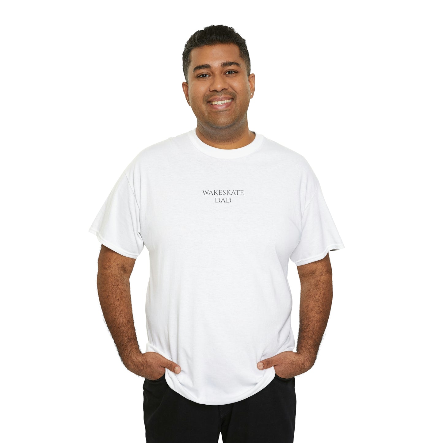 WAKESKATE DAD - T-Shirt (black / white)