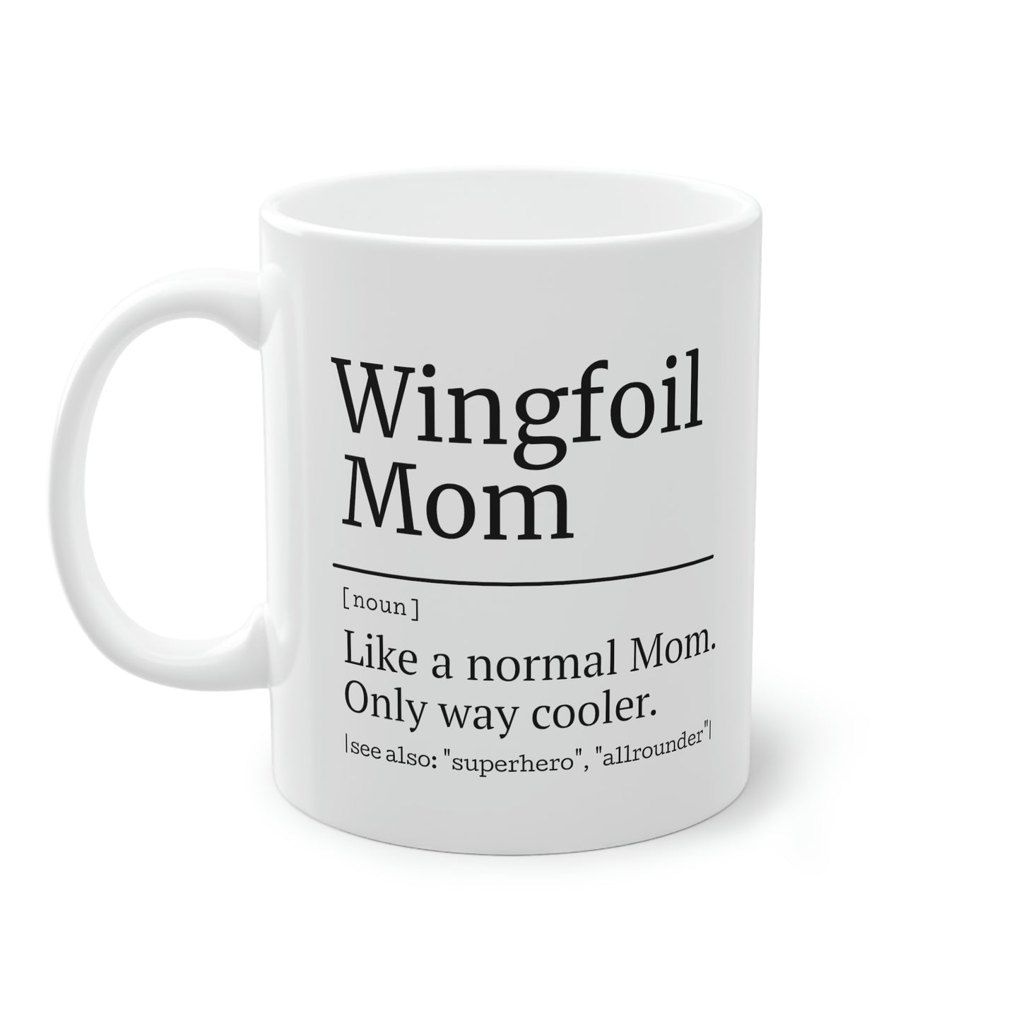 WINGFOIL Mom mug, 0.33L