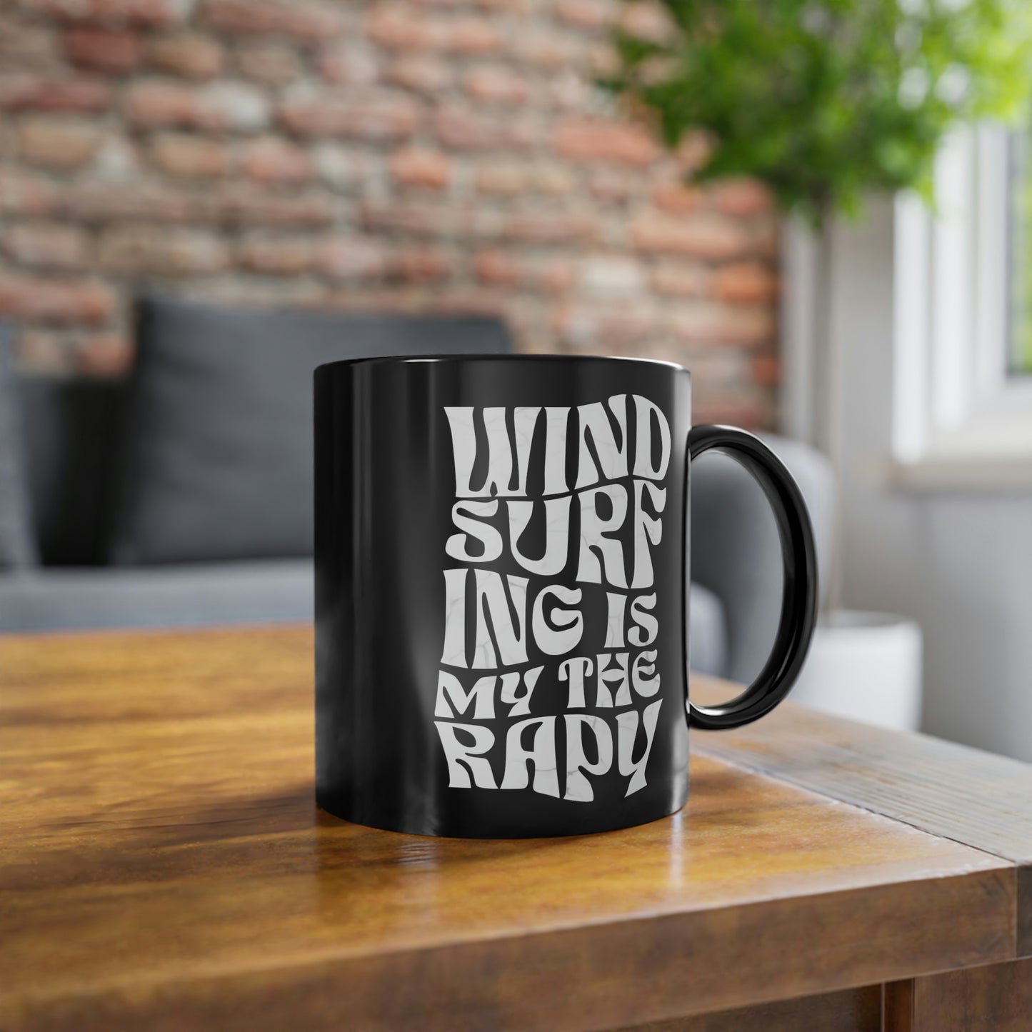 WINDSURFING is my Therapy - mug. 0.33L