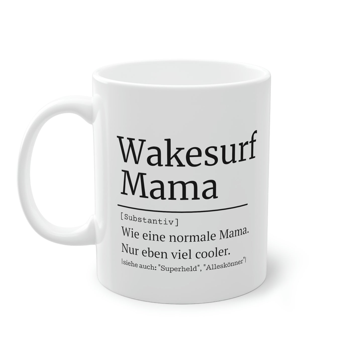 WAKESURF MAMA mug, 0.33L