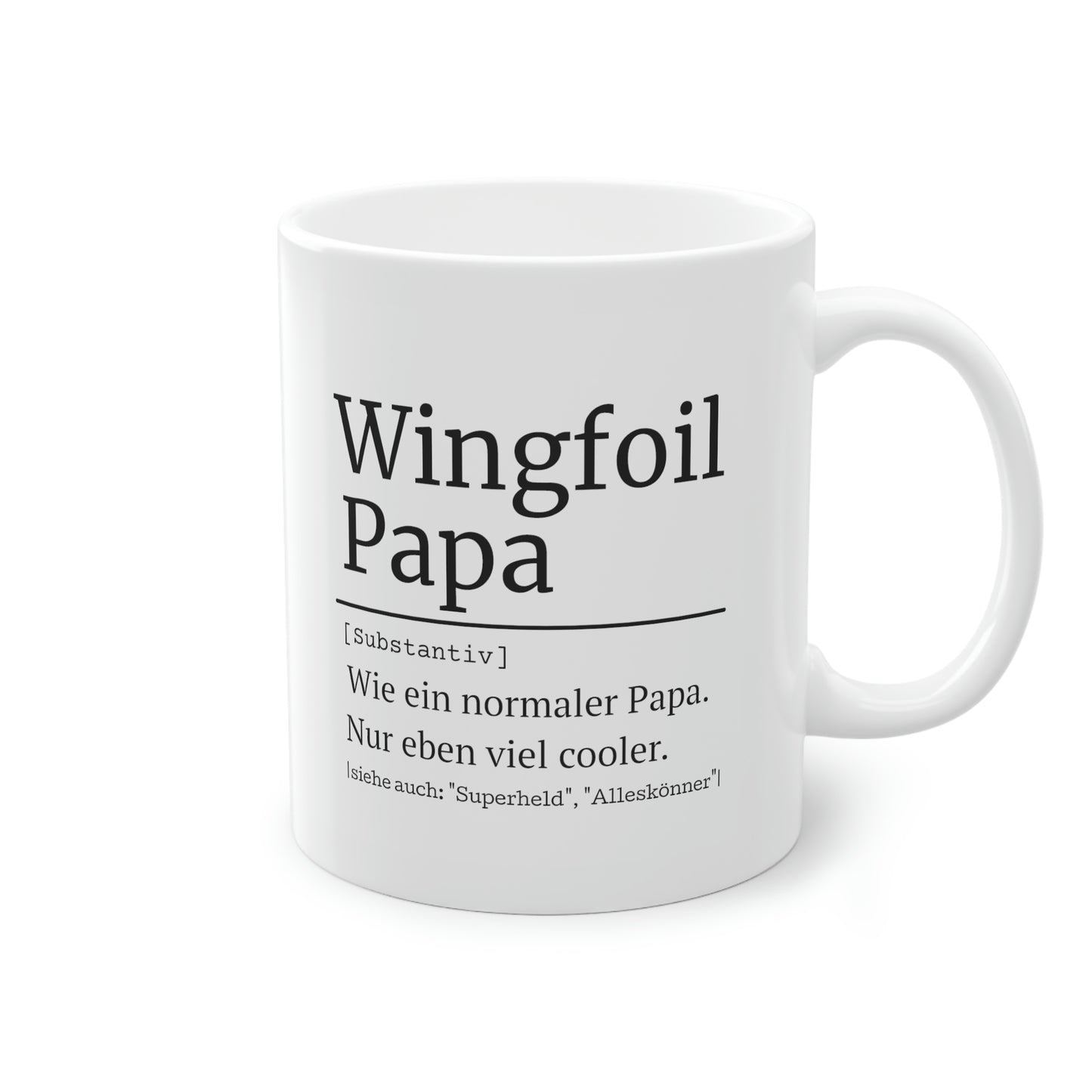 WINGFOIL Papa Tasse, 0,33L