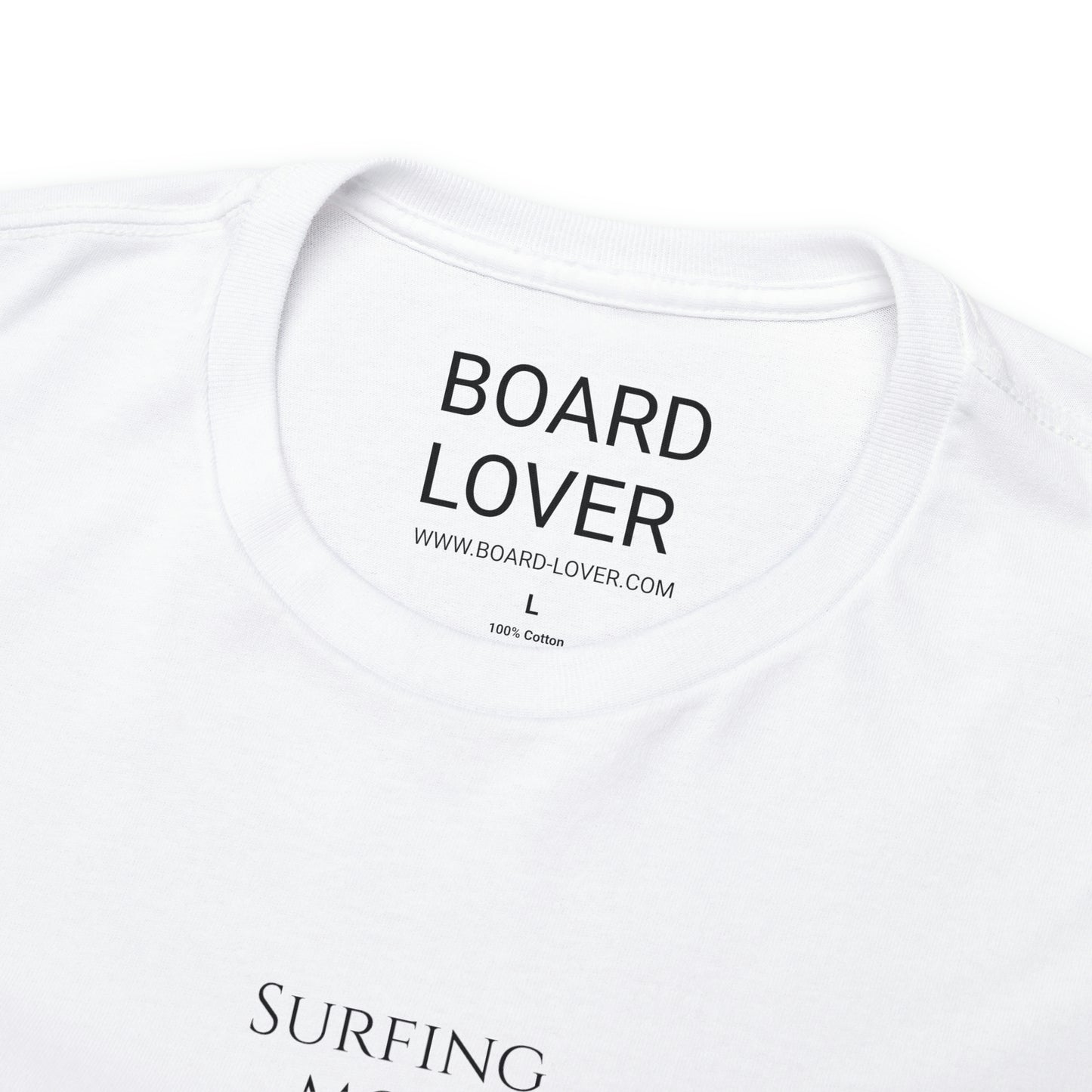 SURFING Mom - T-Shirt (black / white)