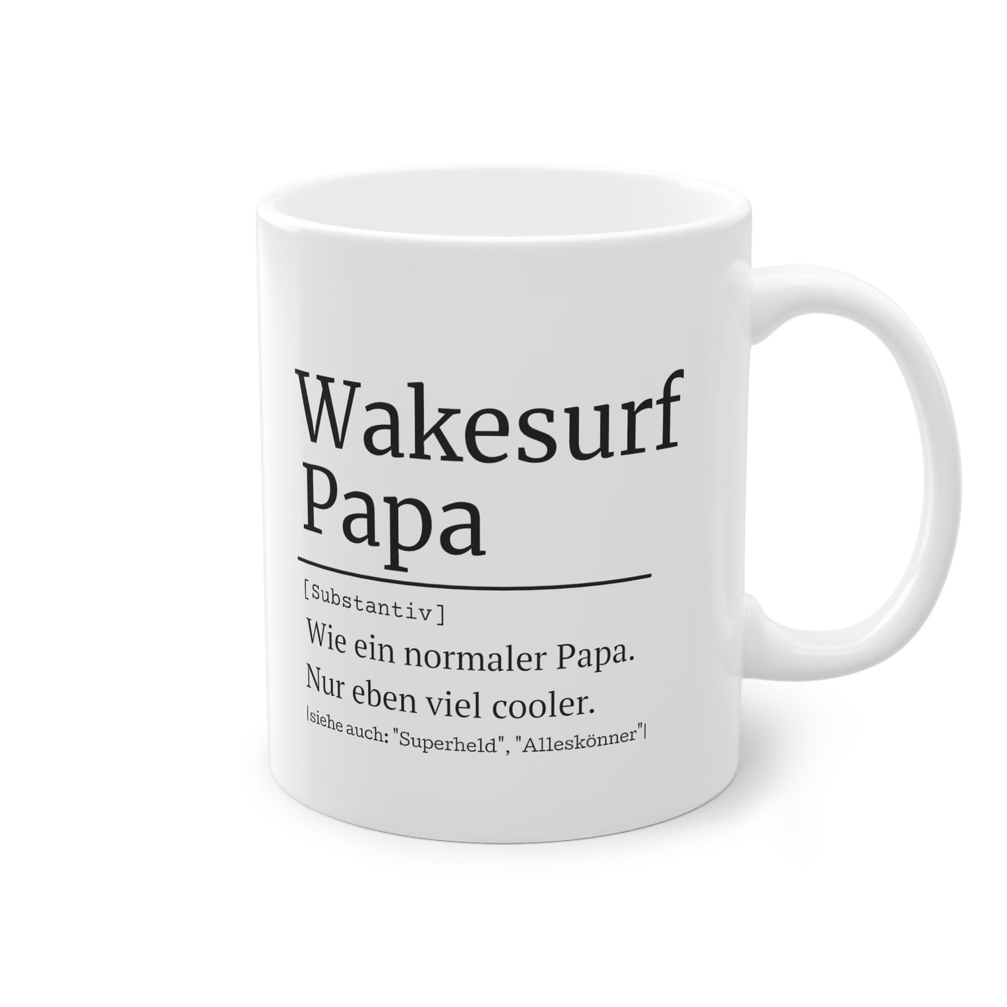 WAKESURF PAPA cup, 0.33L